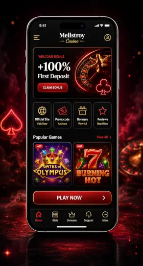 Mellstroy Casino mobile app